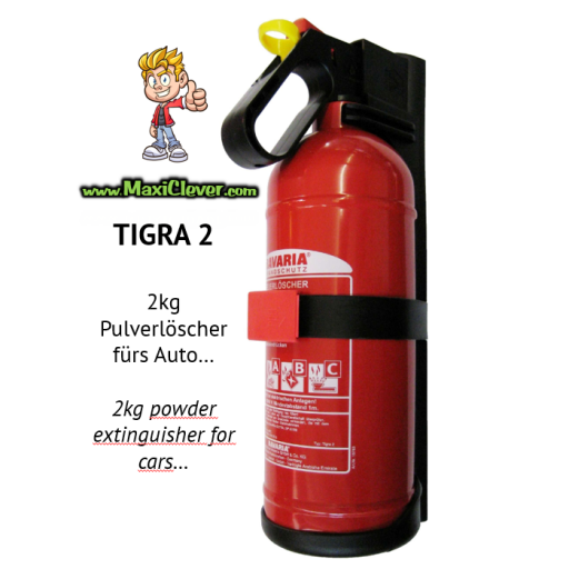 TIGRA 2 - 2kg Auto Pulveraufladelöscher