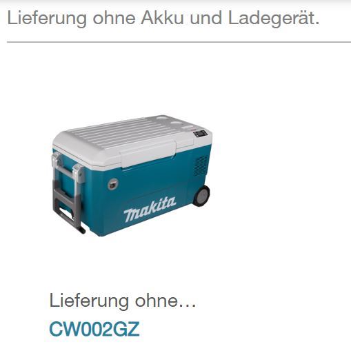 CW003G - Akku-Kompressor-Kühl- und Wärmebox